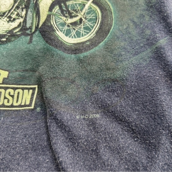Harley Davidson Shirt Mens Large Basic HD Authentic Riding Gear Motorcycle Top - Picture 3 of 6